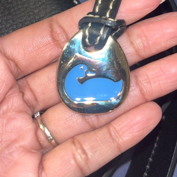 NWOT Dooney & Bourke Medium Black Leather Hobo Purse - Picture 7 of 14